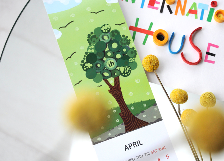 Новорічний подарунок до 2009 року для мовної школи International House Kharkiv