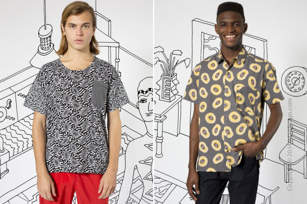 Вирусные принты American Apparel on istar design bureau blog www.istardesign.com