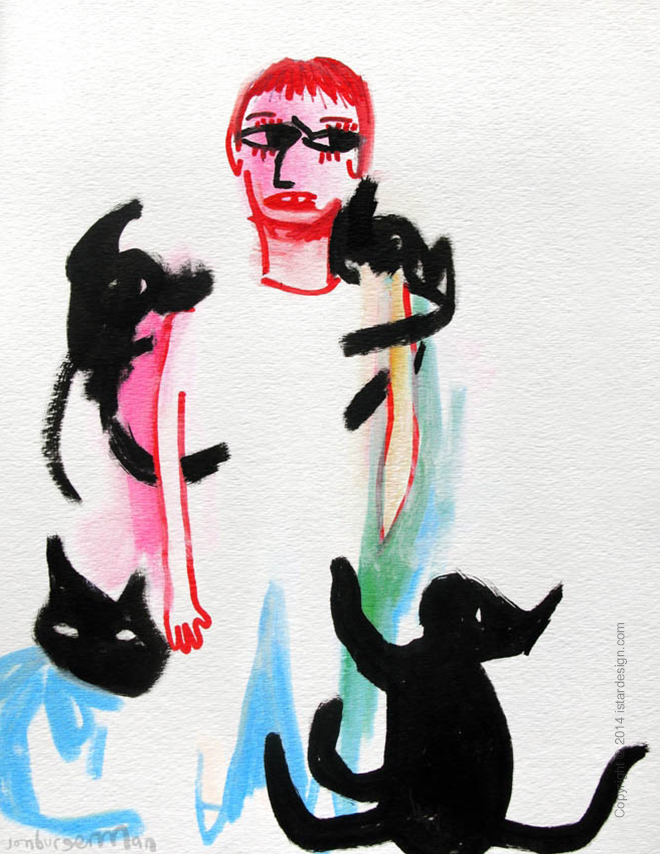 Tumblr Girls Джона Бургермена on iStar Design Blog on www.istardesign.com