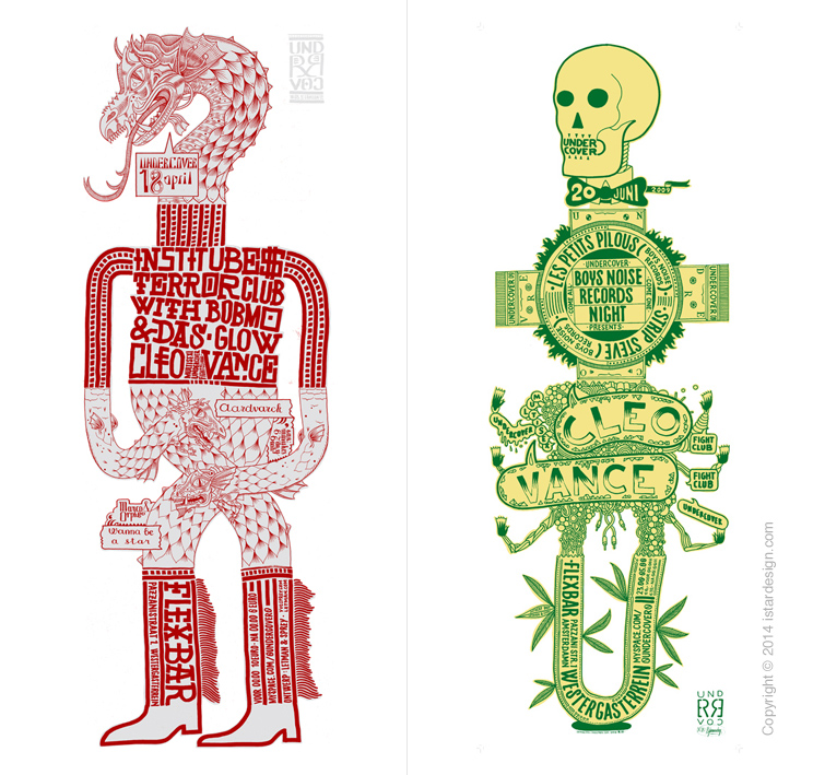 Безумная каллиграфия Джоба Вутерса LETMAN on iStar Design Blog on www.istardesign.com