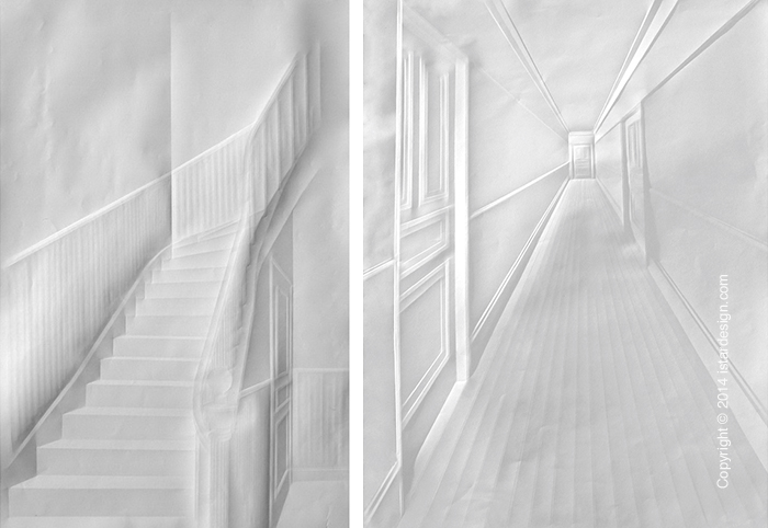 картины из бумаги Саймон Шуберт on iStar Design Blog on www.istardesign.com