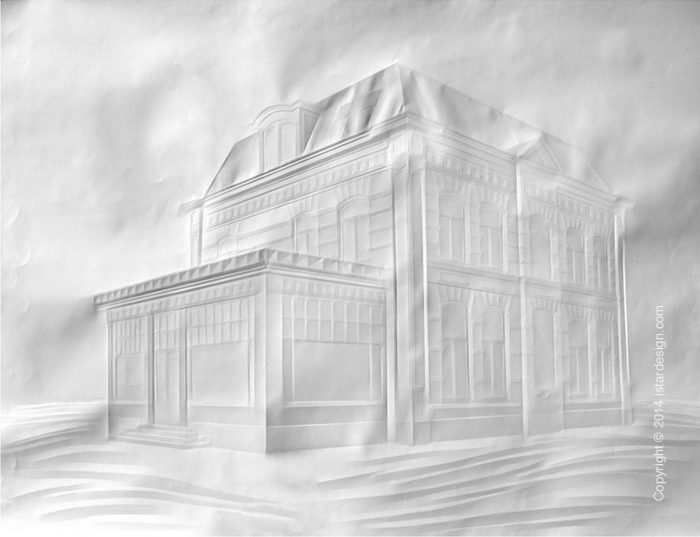 картины из бумаги Саймон Шуберт on iStar Design Blog on www.istardesign.com