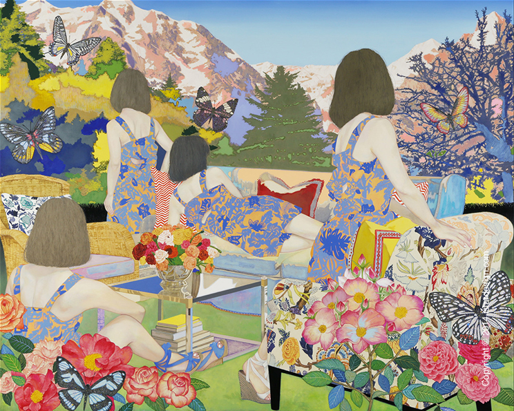 картины художницы Naomi Okubo on iStar Design Blog on www.istardesign.com