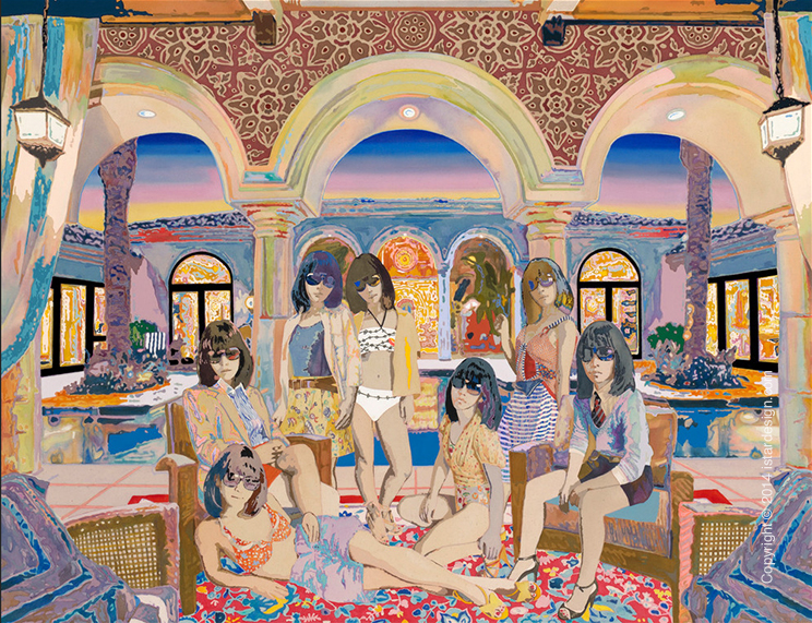 картины художницы Naomi Okubo on iStar Design Blog on www.istardesign.com