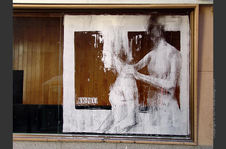 Академический стрит-арт Borondo on iStar Design Blog on www.istardesign.com