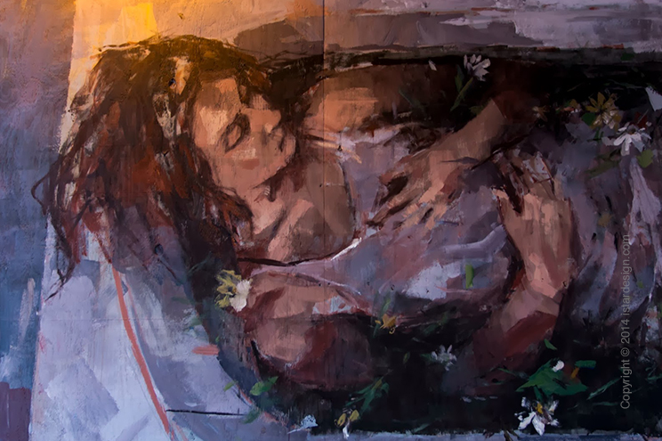 Академический стрит-арт Borondo on iStar Design Blog on www.istardesign.com