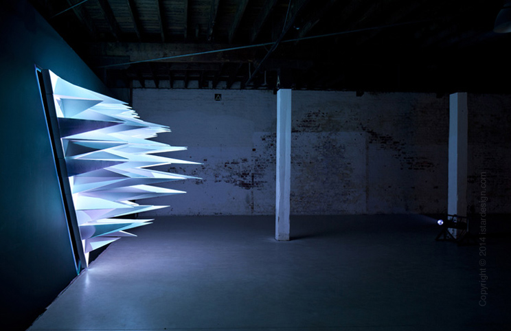 Световые инсталляции Флинн Талбот Flynn Talbot on iStar Design Blog on www.istardesign.com