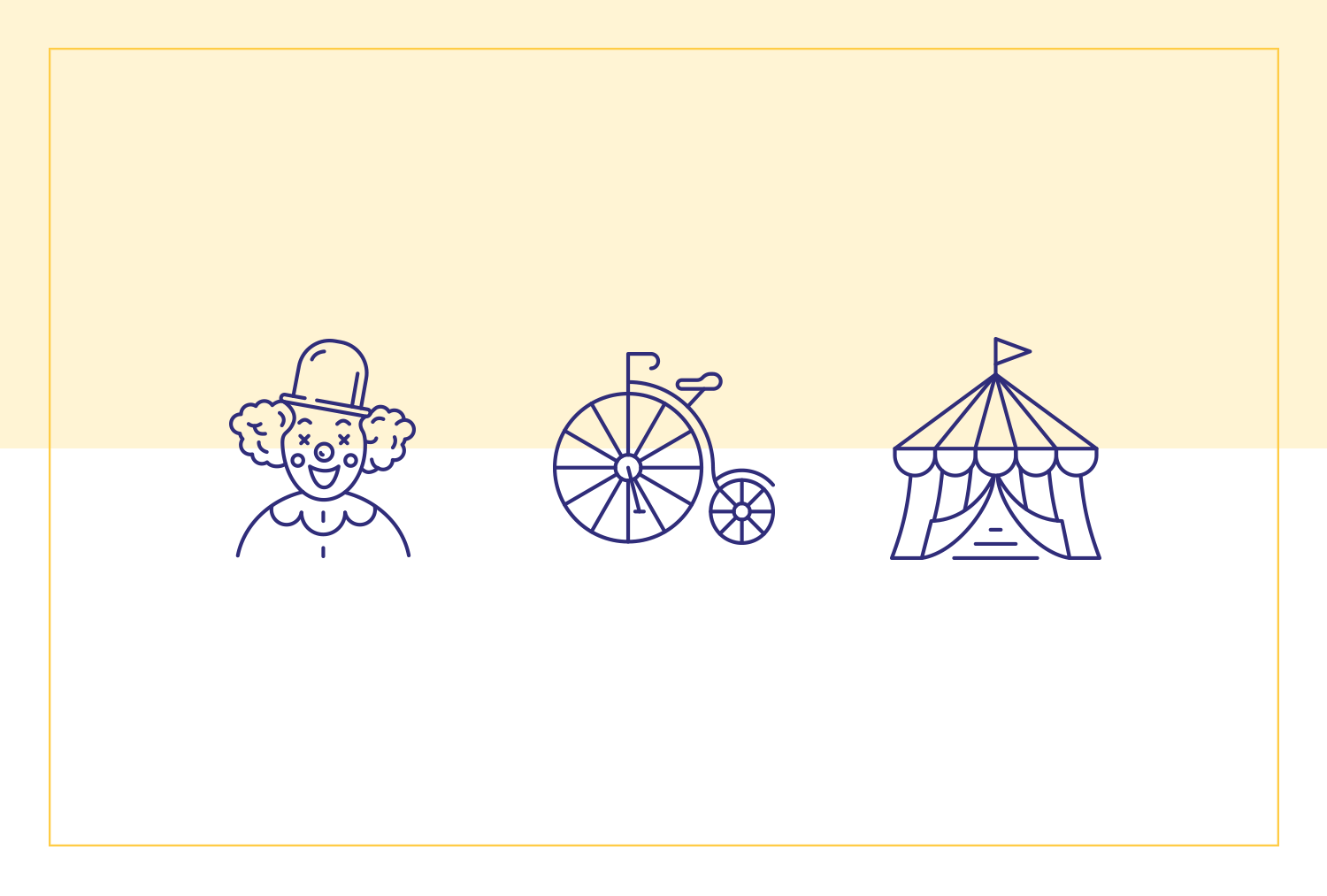 download Entertainment and Amusement Park Icons Set