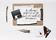 Caroline Sleeper lettering