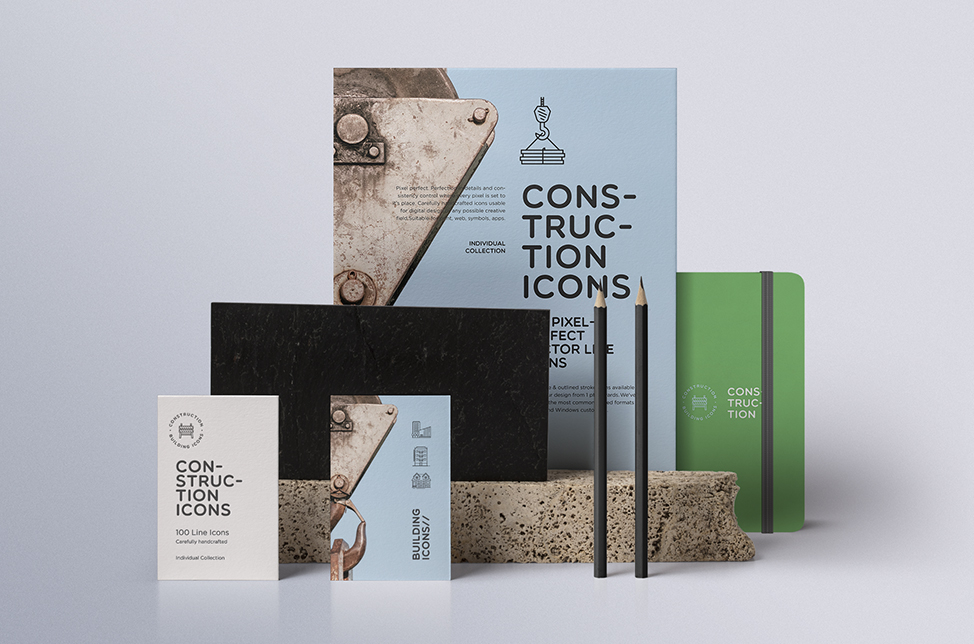 Building and Construction Icons Set